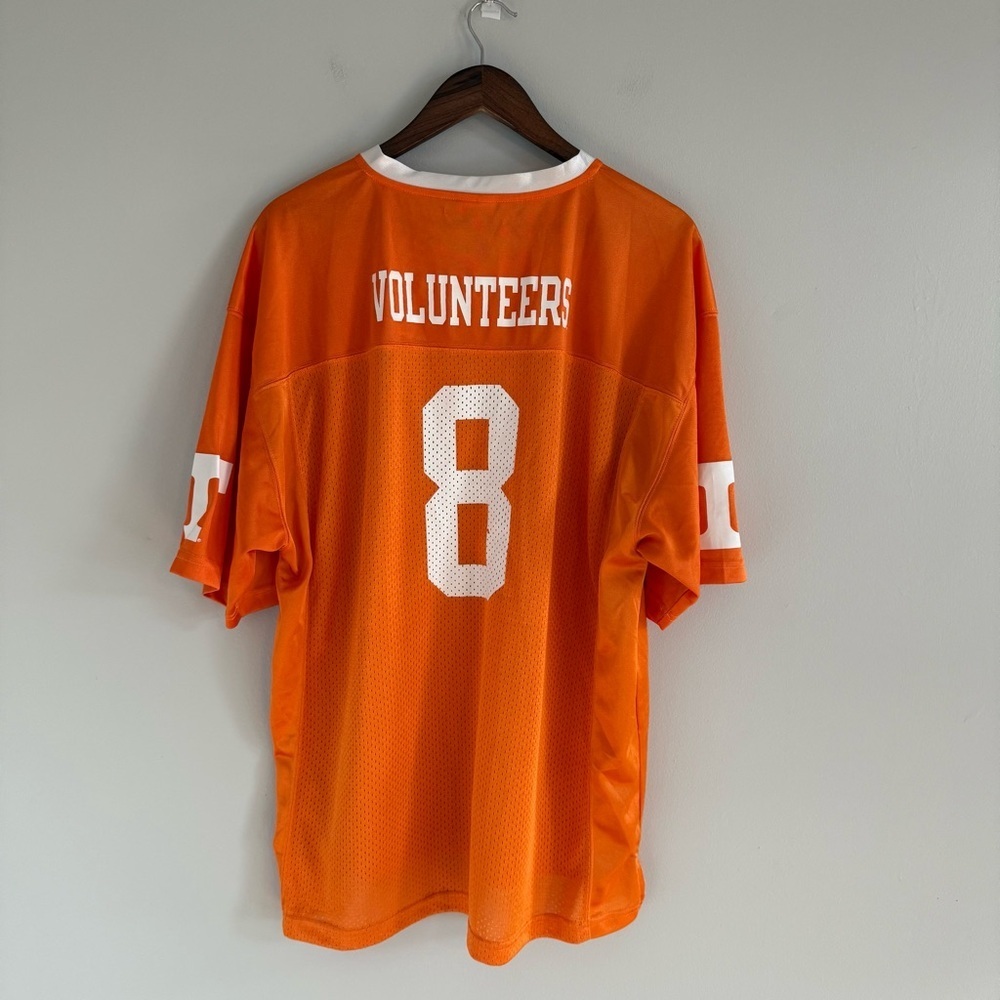 Men's Tennessee Orange V-Neck Football Jersey - Picture 6 of 9